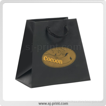 Rope-Handled Paper Package Eurotote Bag, High-End Craft Shopping Bag